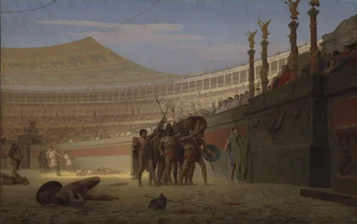 Ave Caesar! Morituri te salutant (Gegroet, Caesar! Wij die op het punt staan te sterven, groeten u), 1859